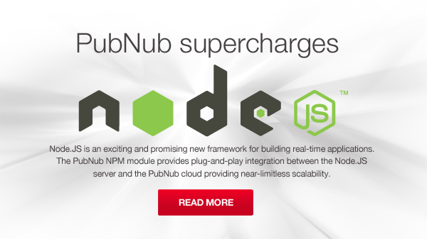 Node.JS Supercharged by PubNub