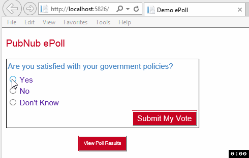 ePoll Voting with C# .NET